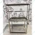 Gurubhai 45 x 24 x 32 + 12 inch Dish Landing Table with Pickup and Stainless Steel Body