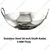 Mira Steel 26 Inch Doodh Kadai, 5 MM Thick Kitchenware with Stainless Steel Body For Hotel/Restaurant
