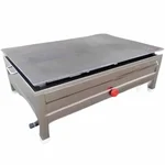 18x30x12 inch Single Knob Dosa Bhatti with 8 MM Tawa, Stainless Steel Body