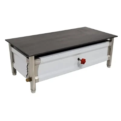 15X30X11 Inch Table Top Dosa Bhatti with 15 MM Tawa, Gas Operated 