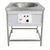 Electric 22 Inch Square Kadhai with MCB Feature, Stainless Steel Body