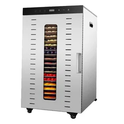High Capacity 24 Tray Electric Food Dehydrator With SS Body for Drying Fruits, Vegetables, Meat (for Jerky), Herbs