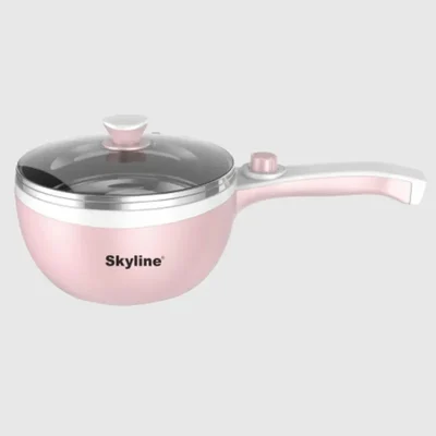 Skyline (Pack of 12) SS Electric Multi Cooking Pan Vtl-2040(Outer Lid, Plastic),1.5 Litre, With 1 Year Warranty