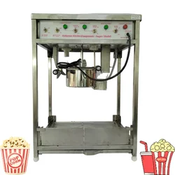 Volterson SS Electric Popcorn Machine Without Door, 250 gm/Batch