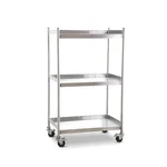 Vinayak Machines Rust Proof 30 x 20 x 36 inch SS Service Trolleys For Commercial Kitchens, Hospitality, Medical Supplies
