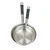 Mira Steels 12 Inch ( Pack of 2) Frying Pan With Stainless Steel Body