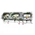 12 X 44 X 10 inch Stainless Steel 3 Burner Gas Bhatti