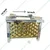 16x16 Inch Golden Bhatti Gas Stove With Stainless Steel Body