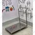 Gurubhai 36X24X36 inch Stainless Steel Goods Trolley with 4 Castor Wheel and Capacity of 200-250 kg