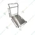 Gurubhai 36X24X36 inch Stainless Steel Goods Trolley with 4 Castor Wheel and Capacity of 200-250 kg