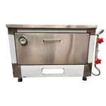 High Quality 13x 16 inch Stone Base Gas Operated 4 pizza Oven With Stainless Steel Body for Commercial Kitchen