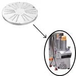 3 mm Grater Blade for Heavy Duty Stainless Steel Vegetables Cutting Machine 150-200 Kg/Hr Capacity with 1 HP Motor