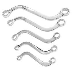 De Neers S-Shape Spanner Elliptical Matt Finish set of 5