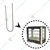 Heating Element of Food Display Warmer Stainless Steel 304, 800W