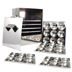 BAPA 72 pcs Idli Making Machine, 8 Trays & Stainless Steel Body