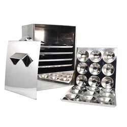 BAPA  54 pcs Idli Making Machine, 6 Trays & Stainless Steel Body