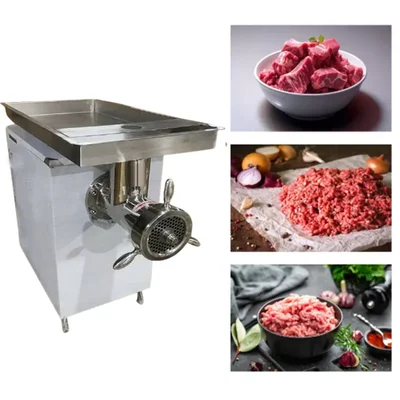 MM-52A 5.5 kW Stainless Steel Meat Mincer, 1300kg/hr Output Capacity