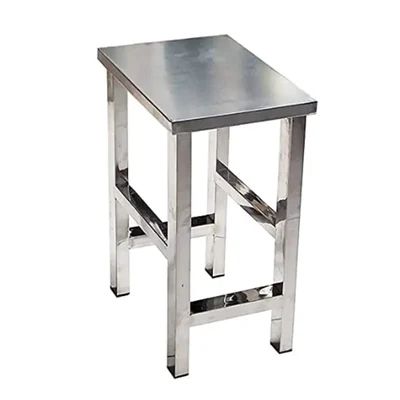 Vinayak Machines 24X34X50 Cm Stainless Steel Multipurpose Square Stool