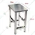 Vinayak Machines 24X34X50 Cm Stainless Steel Multipurpose Square Stool