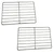 Stainless Steel Oven Rack Set for 8 x 12 Inch Indian Electric Pizza Oven