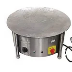 Heavy Weight 14 inch Electric Pav Bhaji 5 mm Thick Tawa With Stainless Steel Body