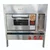 Volterson 12x18 inch Gas Operated Pizza Oven with 2 Tray, Stainless Steel Material