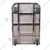 Premium Quality 600 Kg Load Capacity Foldable Platform Trolley With Stainless Steel Platform & Handle (100 x 60 x 86 cm)