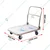 Premium Quality 600 Kg Load Capacity Foldable Platform Trolley With Stainless Steel Platform & Handle (100 x 60 x 86 cm)