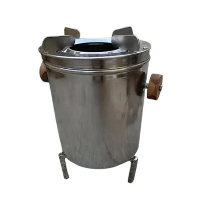 Premium Quality SS Portable Smokeless Biomass Eco Friendly Cooking Stove Chulha for Home, Outdoor BBQ, Picnic & Camping