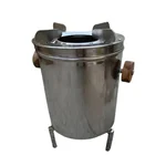 Premium Quality SS Portable Smokeless Biomass Eco Friendly Cooking Stove Chulha for Home, Outdoor BBQ, Picnic & Camping