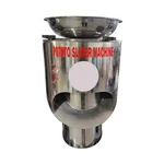 Premium Quality Automatic SS Potato Wafer Machine with 1 HP Motor and 200-250 kg/hr Capacity