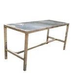 Vinayak Machines 36 inch Rectangular Working Table, Stainless Steel Body for Multipurpose Uses