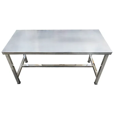 Lifetime Premium Quality 36 Inch Stainless Steel Rectangular Working Table For Multipurpose Uses