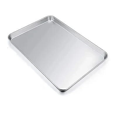 16X24 inch Rice Tray With Stainless Steel Body For Catering Service
