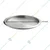 14 inch Round Bar Tray With Stainless Steel Body (Pack of 2 Pcs)