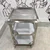 GBE 21 x 24 x 34 inch Service Trolley with 2 Undershelf and 4 Castor Wheels