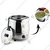 Silver Stainless Steel 10 Litre Commercial Grade Soup Warmer With Temperature Control 