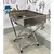 Gurubhai 45 x 24 x 32 Inch SS Folding Single Burner Gas Bhatti With Space and 6 inch Foldable Backsplash