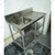 36x30x24 inch Single Stainless Steel Sink With Undershelf Ideal for Restaurants, Hotels, Canteens, Bakeries, Kitchen