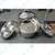 Mira Steel 8.5 x 8.5 x 6 Inches Small 8 Idli Maker With Stainless Steel Body and Handle For Domestic Use