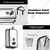 Heavy Duty Stainless Steel Soap dispenser with 1000 ml Tank Capacity