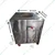 SS 30 x30 x 30 Inch Square Shape Trolley Type Tandoor Bhatti With Single Burner and Four Wheels