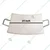 Mira Steel SS 24 inch Square Tawa Platter of 3mm Thickness For Catering Purpose