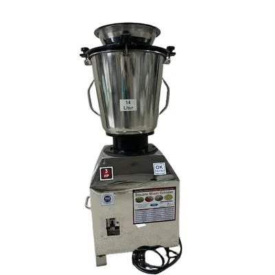 Square Model Mixer Grinder Machine 3 HP Copper Motor With 14L Jar
