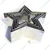 Stainless Steel 6 Pieces Star Shape Cookie and Fondant Cutter Set