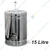 Malabar Eco-Friendly Stainless Steel Premium Urn with Tap for Tea/Coffee With Hot and Cold Pot Double Insulated Wall 15 L