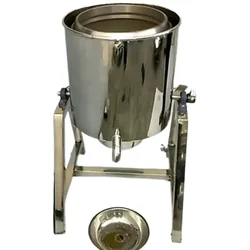 30 Kg Stainless Steel Tilting Chips Oil Dryer Machine, 1.5 HP Motor