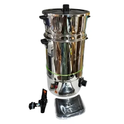 Commercial 2L SS Traditional Filter Tea Maker Electric Kettle 100W