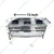 Mira Steel High Load Capacity 72x24x30 Inches SS Triple Burner Range For Large Scale Catering, Banquet Halls,Restaurants