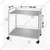 Vinayak Machines 2 Shelf 55 L x 40W x 76H cm Stainless Steel Trolley with Wheels
